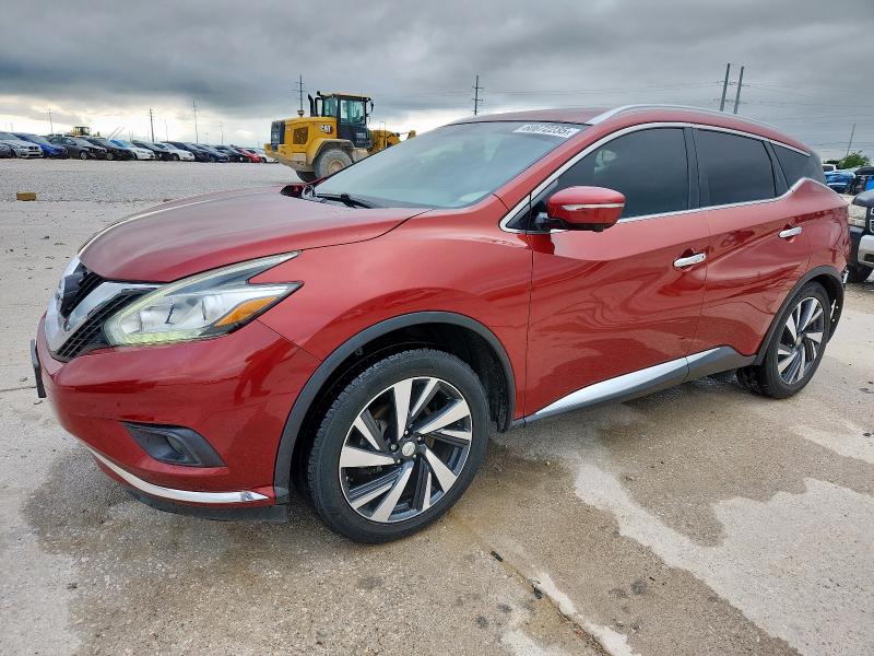  NISSAN MURANO 2015 Red