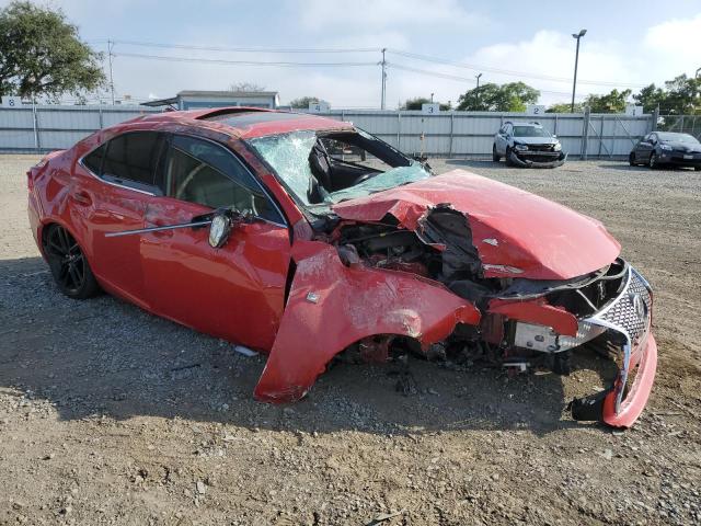  LEXUS IS 2016 Red
