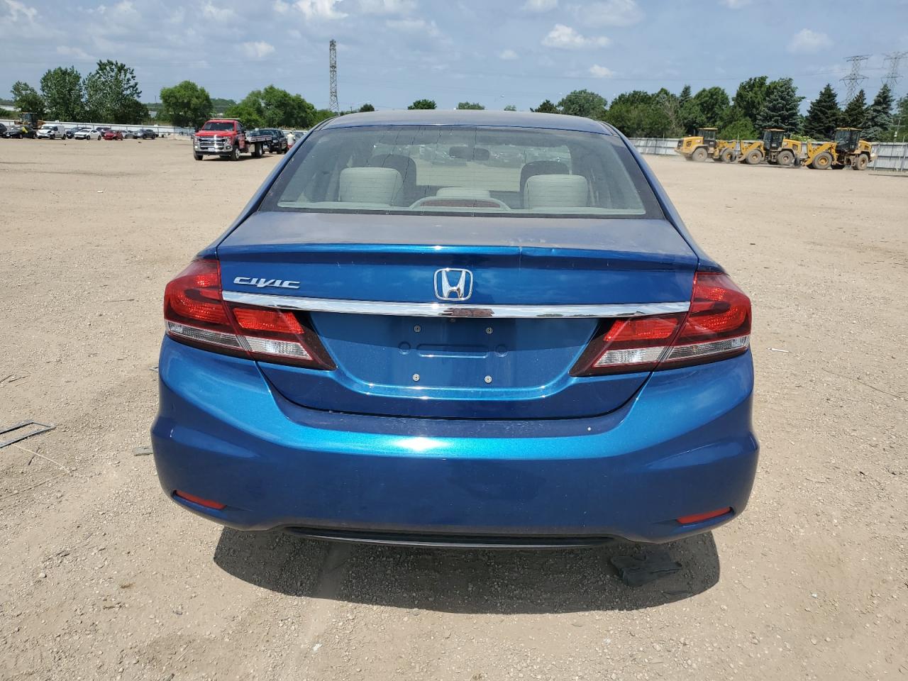 2013 Honda Civic Lx VIN: 19XFB2F59DE015550 Lot: 61295065