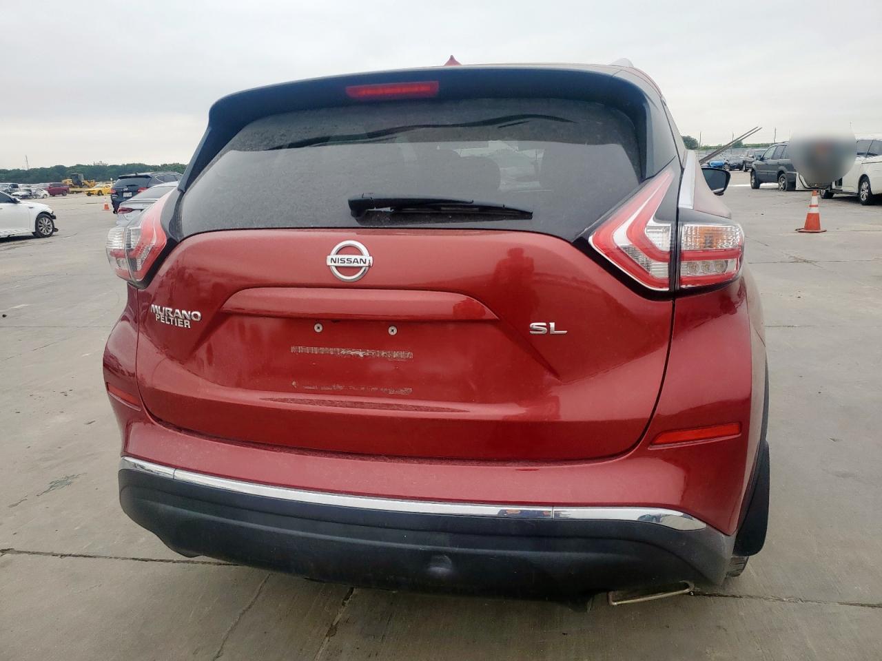 2015 Nissan Murano S VIN: 5N1AZ2MG5FN277098 Lot: 59943075