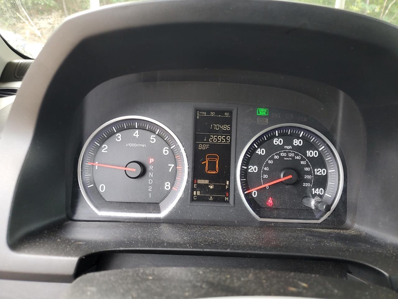 HONDA CRV 2007 VIN JHLRE38757C007422 фото 9