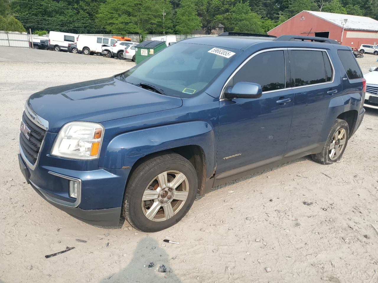 2016 Gmc Terrain Sle للبيع في Mendon، MA - Rear End