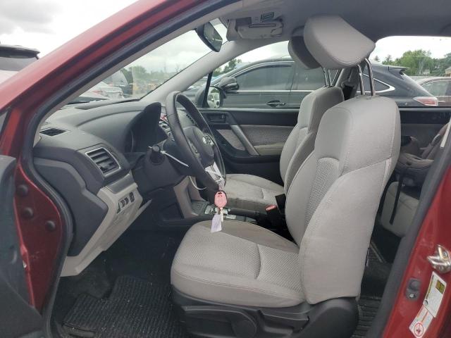  SUBARU FORESTER 2018 Czerwony