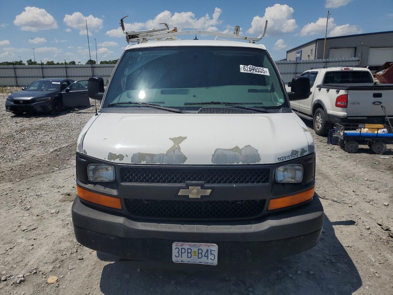 CHEVROLET EXPRESS 2012 VIN 1GCWGFCA9C1182048 zdjęcie 5
