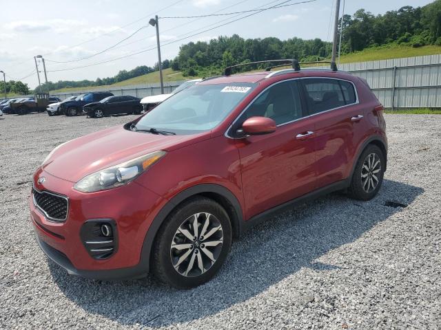  KIA SPORTAGE 2017 Красный