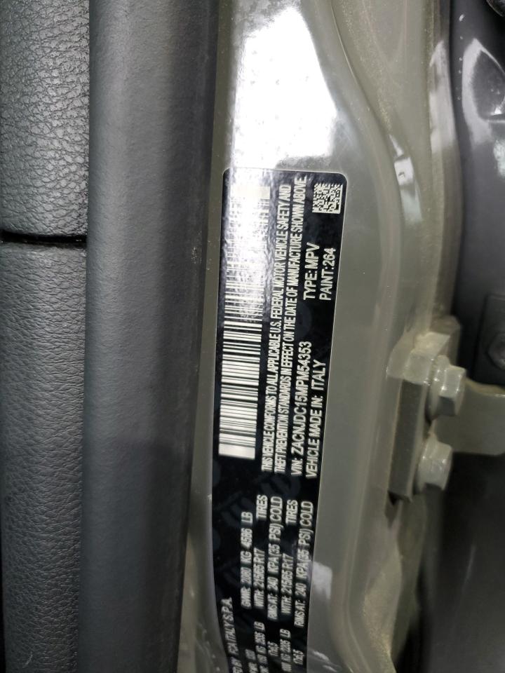 2021 Jeep Renegade Trailhawk VIN: ZACNJDC15MPM54353 Lot: 61334385