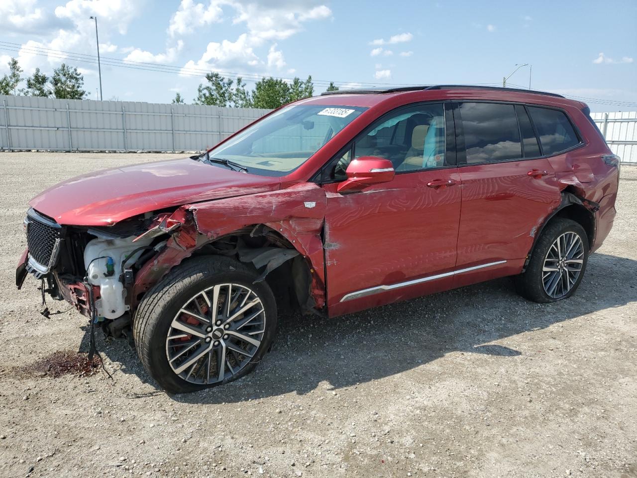2024 Cadillac Xt6 Sport Platinum en Venta en Nisku, AB - Rollover