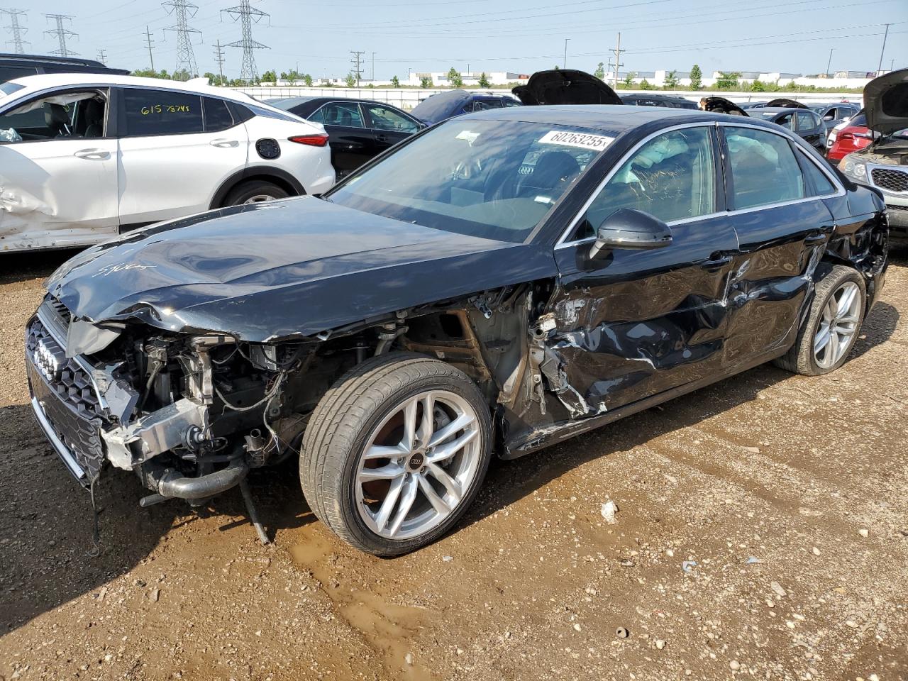 2024 Audi A4 Premium Plus 45 იყიდება Elgin-ში, IL - Front End