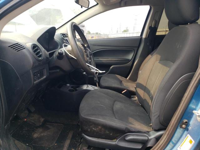  MITSUBISHI MIRAGE 2018 Blue