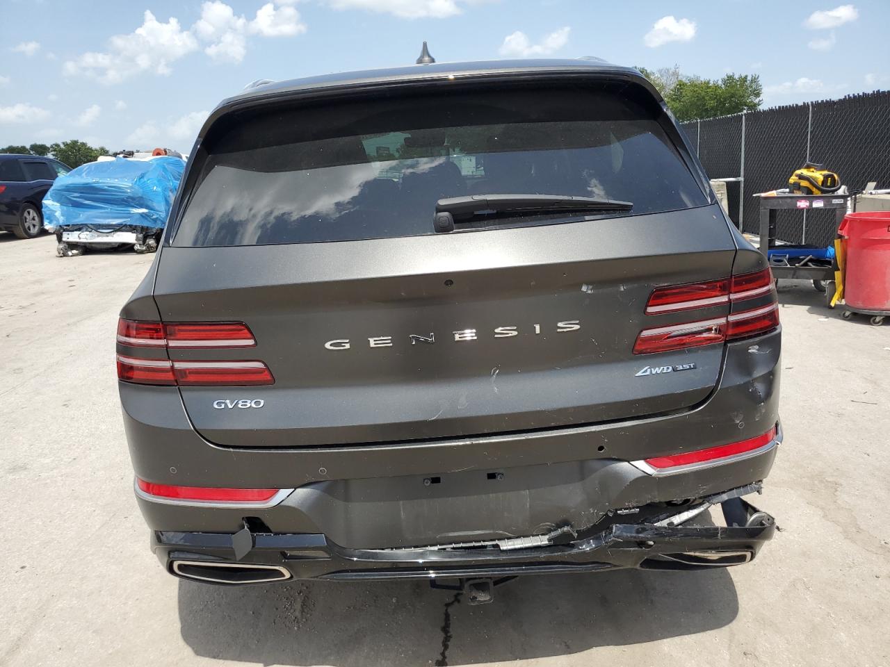 2024 Genesis Gv80 Base VIN: KMUHCESC8RU197808 Lot: 59110355