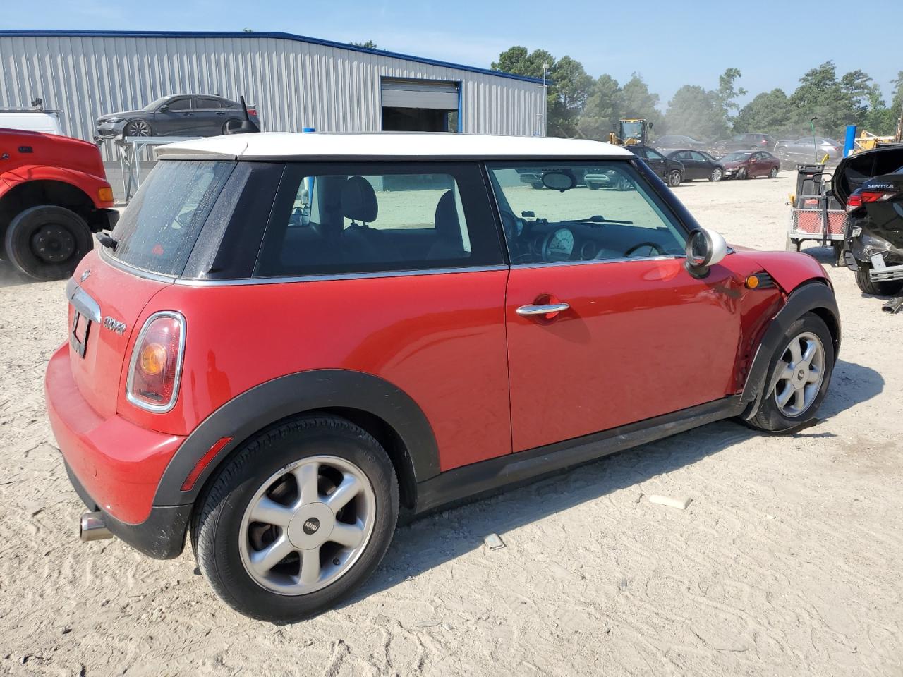 MINI COOPER 2007 VIN WMWMF33587TU62918 zdjęcie 3