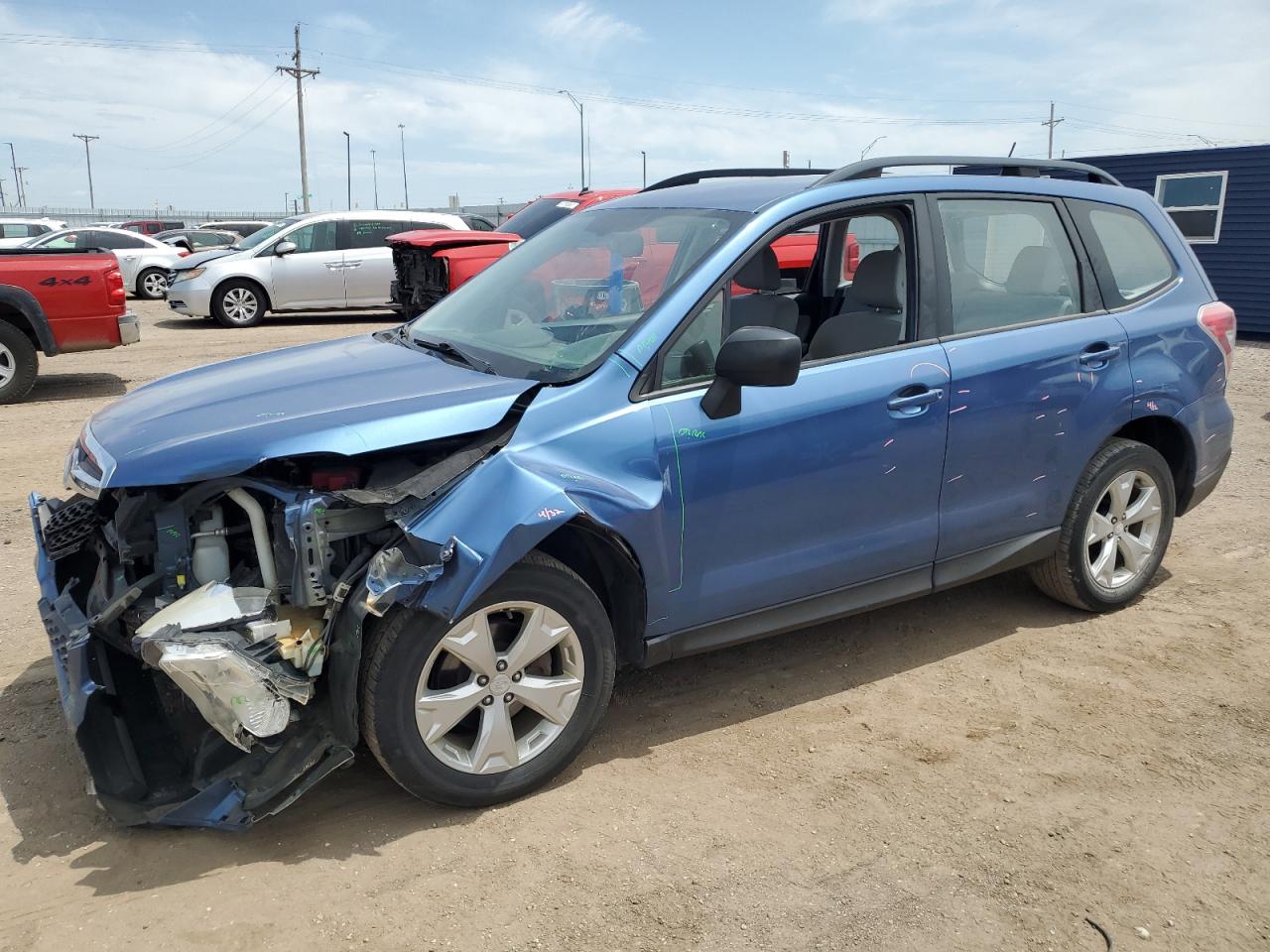 2015 Subaru Forester 2.5I zu verkaufen in Greenwood, NE - Front End