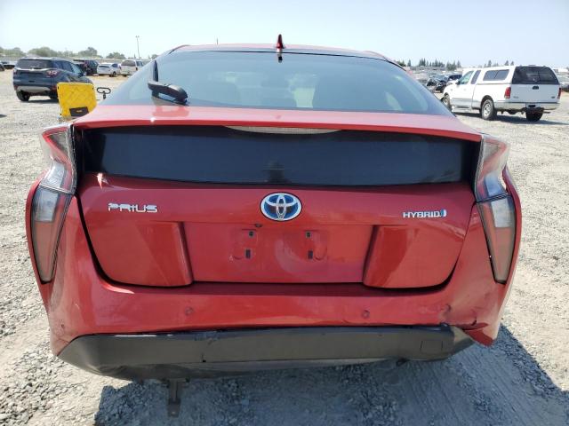  TOYOTA PRIUS 2017 Red