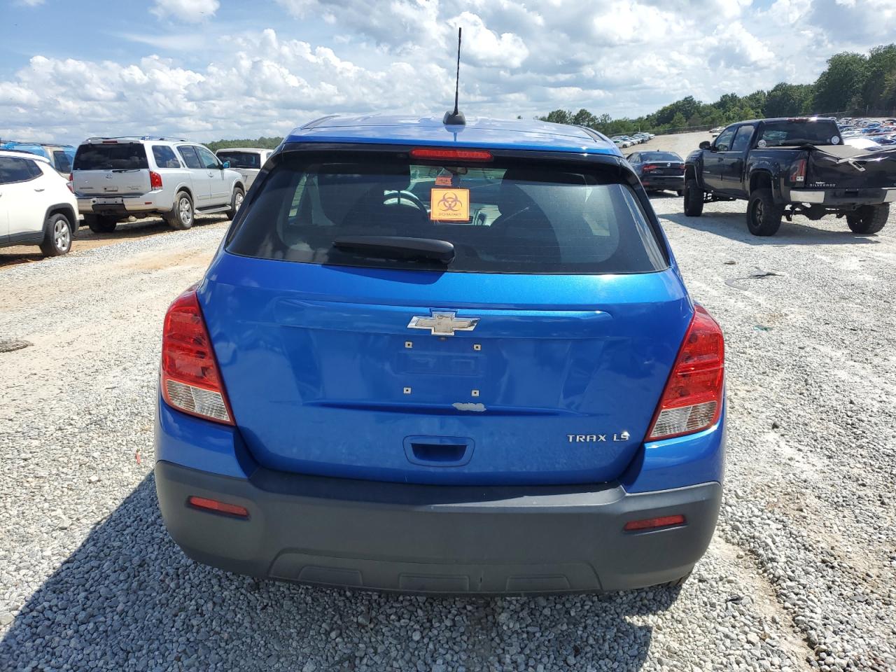 2016 Chevrolet Trax Ls VIN: KL7CJKSB2GB749351 Lot: 68202255