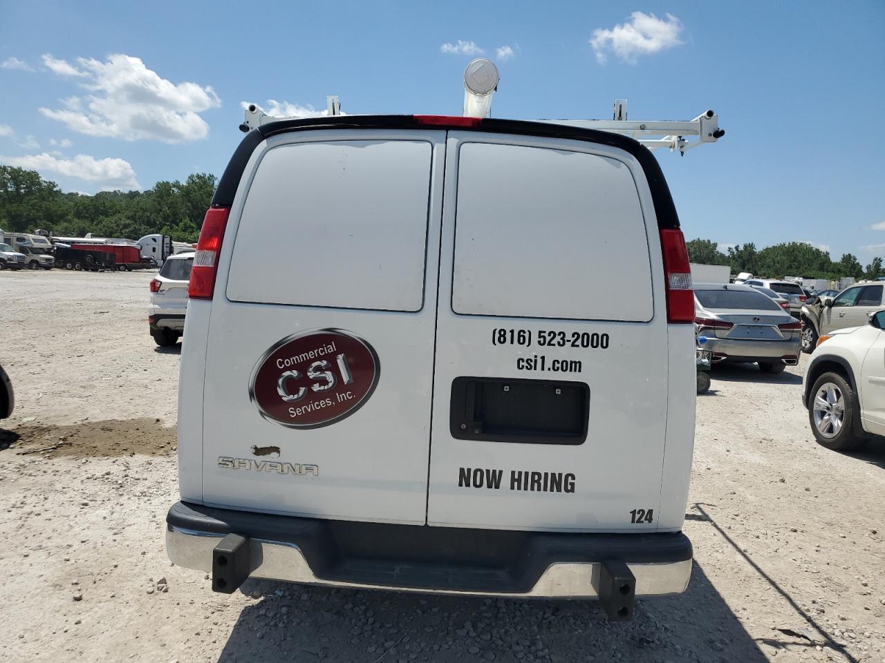 2019 GMC Savana G2500 VIN: 1GTW7AFG6K1259735 Lot: 61904585