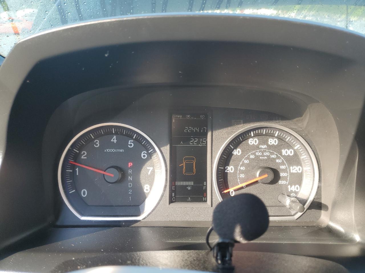 HONDA CRV 2007 VIN JHLRE48337C026991 photo 9