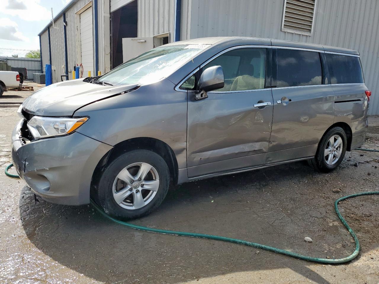 2015 Nissan Quest S for Sale in Mercedes, TX - Damage History