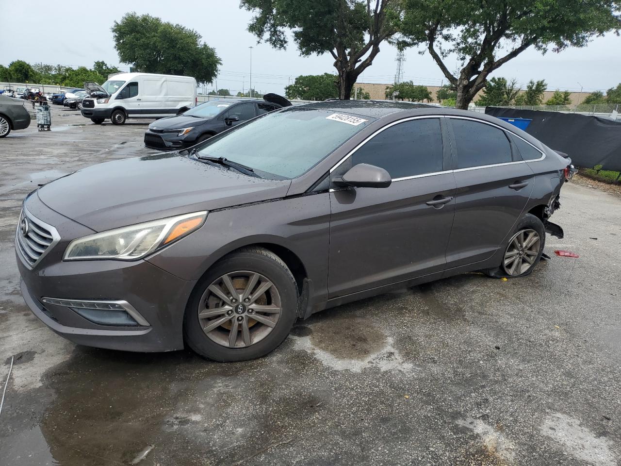 2015 Hyundai Sonata Se للبيع في Orlando، FL - Rear End