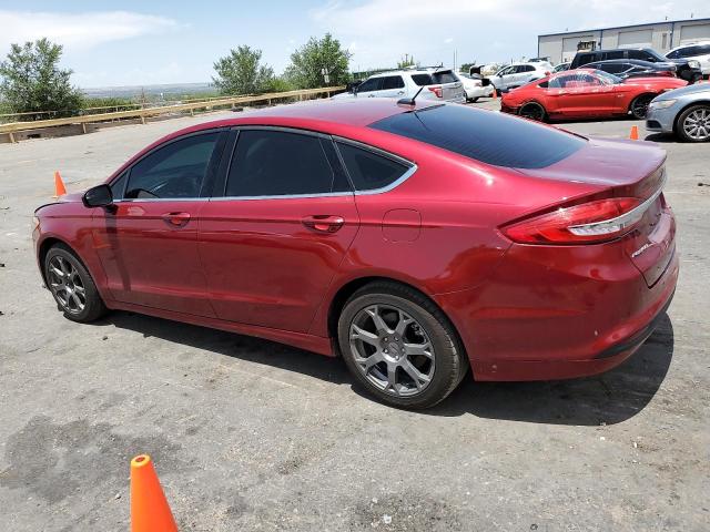  FORD FUSION 2017 Czerwony