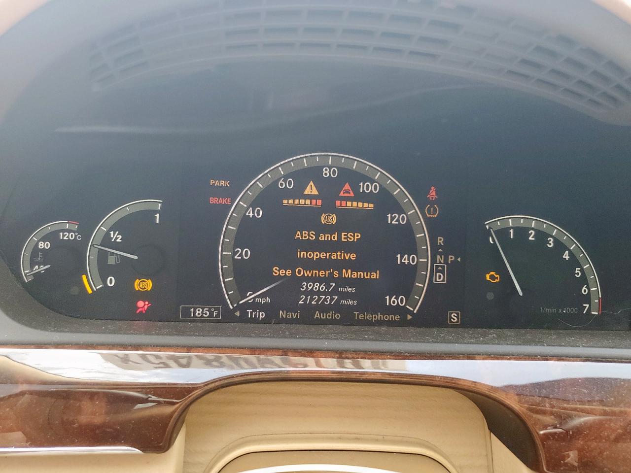 2007 Mercedes-Benz S 550 VIN: WDDNG71X97A121450 Lot: 61499845