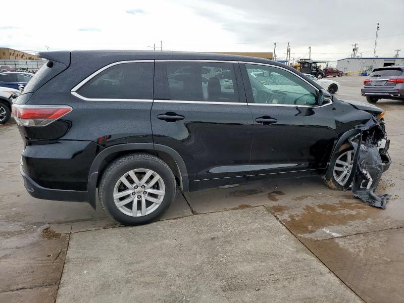  TOYOTA HIGHLANDER 2015 Черный