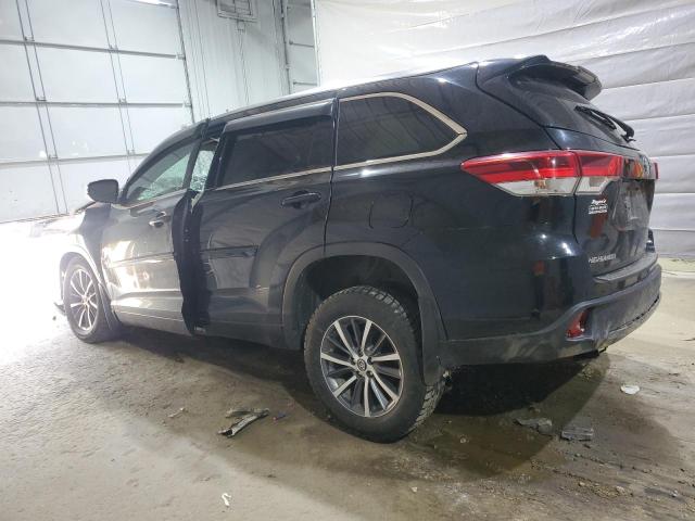  TOYOTA HIGHLANDER 2017 Чорний