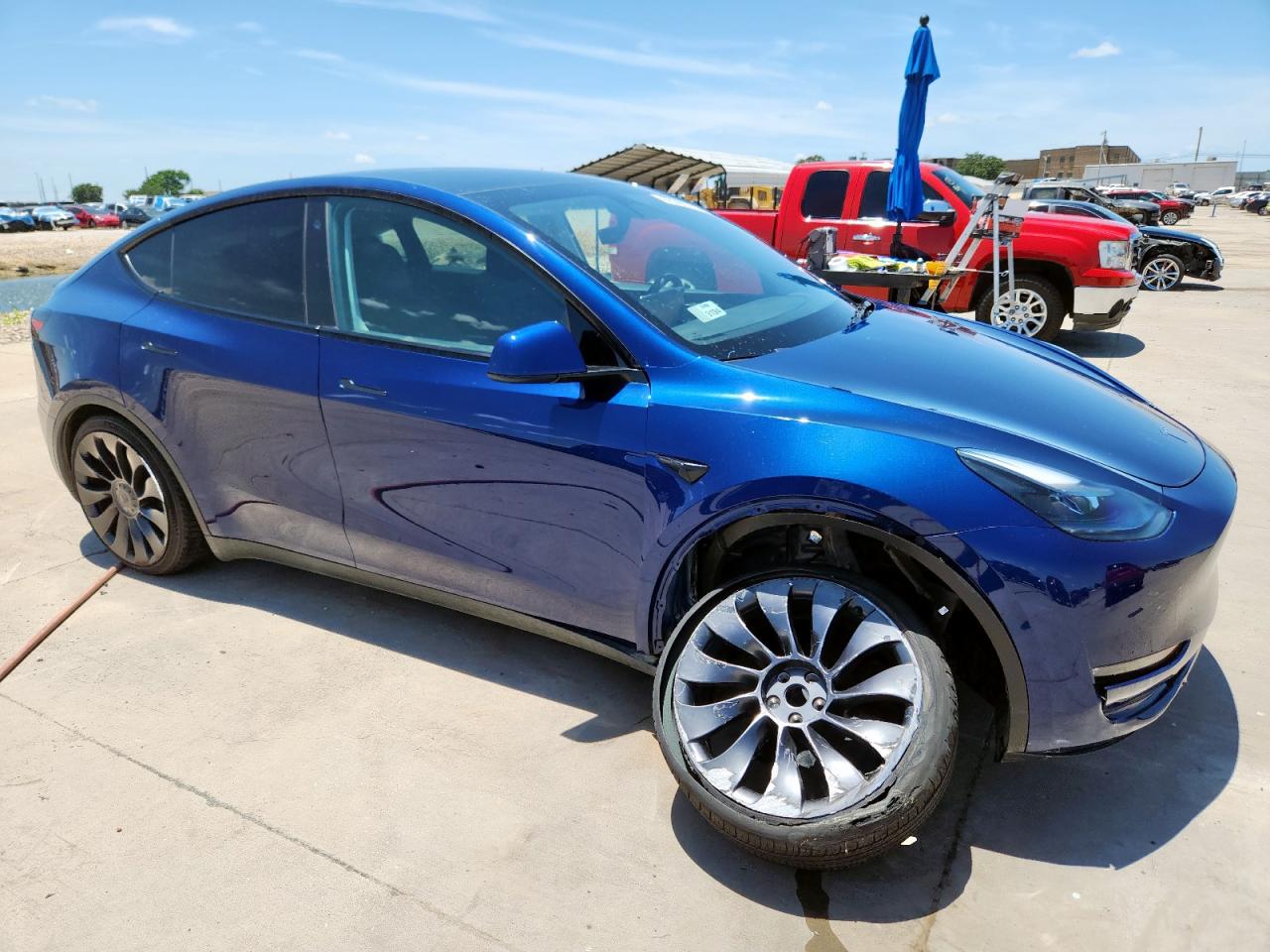 2023 Tesla Model Y VIN: 7SAYGDEF7PF778345 Lot: 62381755