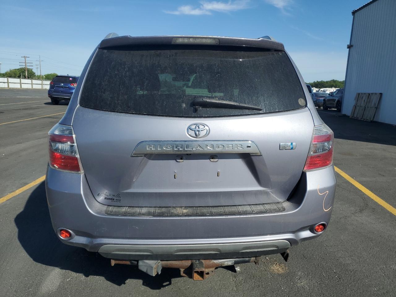 2010 Toyota Highlander Hybrid VIN: JTEBW3EH8A2047317 Lot: 62856825