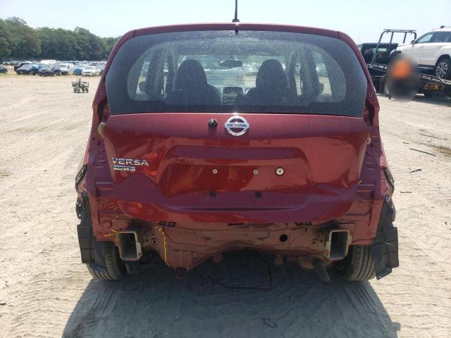  NISSAN VERSA 2017 Czerwony