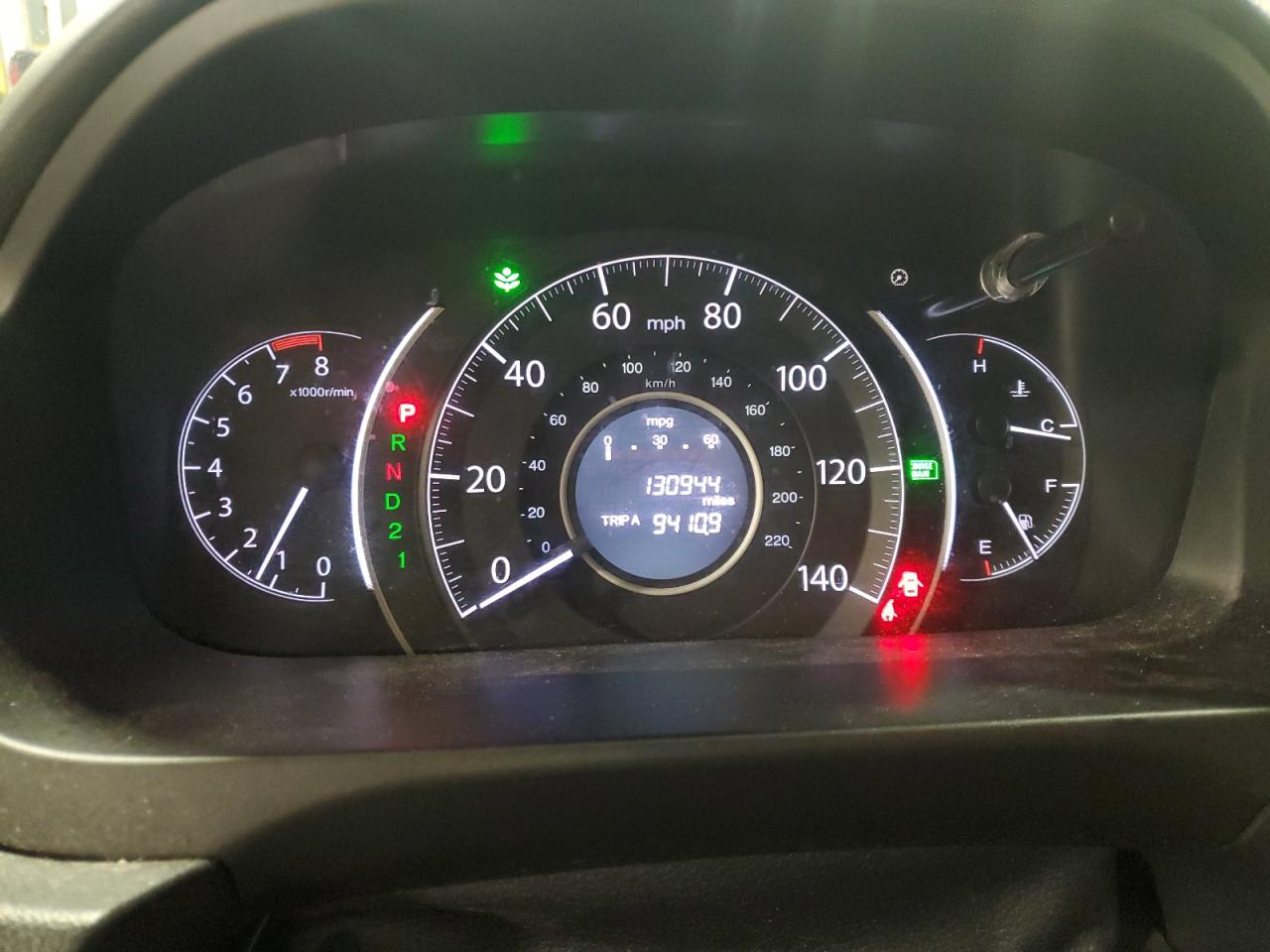 HONDA CRV 2013 VIN 2HKRM4H36DH642975 фото 9