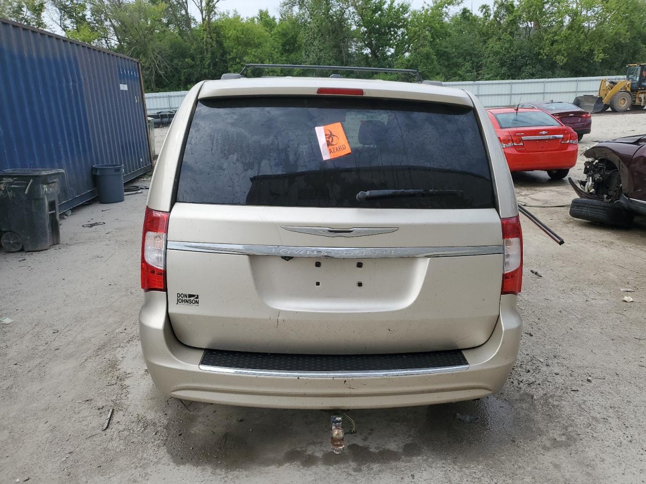 2015 Chrysler Town & Country Touring VIN: 2C4RC1BGXFR697495 Lot: 60474595