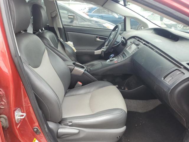  TOYOTA PRIUS 2015 Czerwony