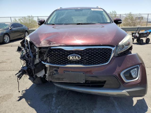  KIA SORENTO 2017 Maroon