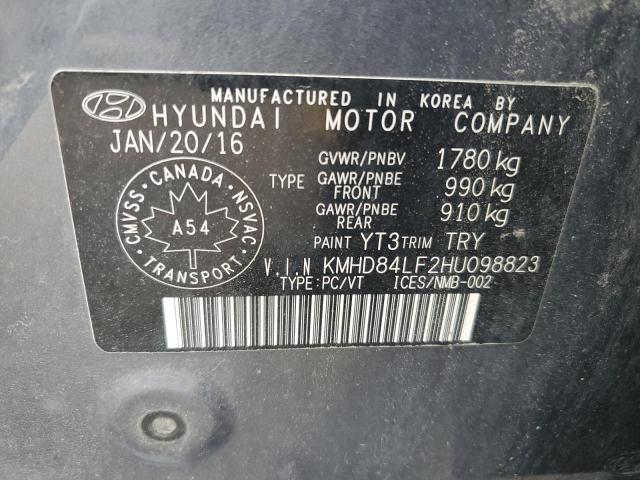 2017 HYUNDAI ELANTRA SE  