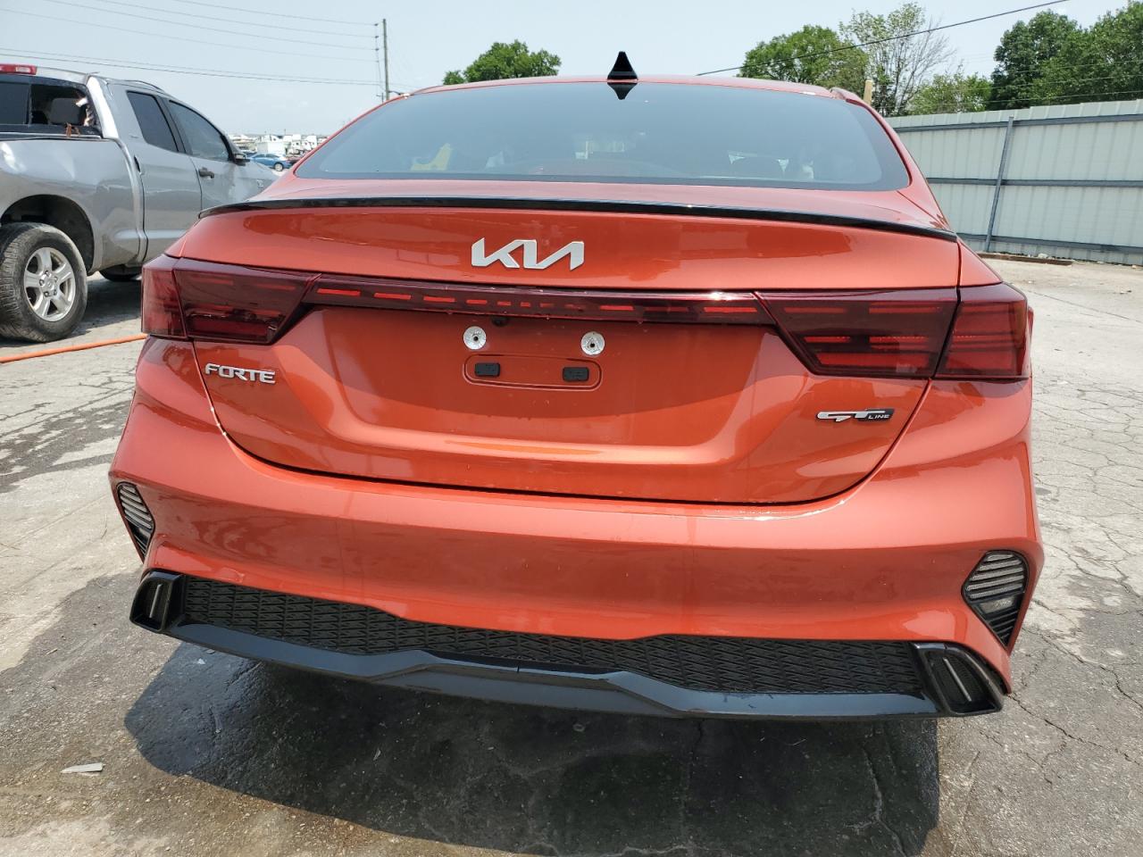 2022 Kia Forte Gt Line VIN: 3KPF54AD2NE453362 Lot: 60162895