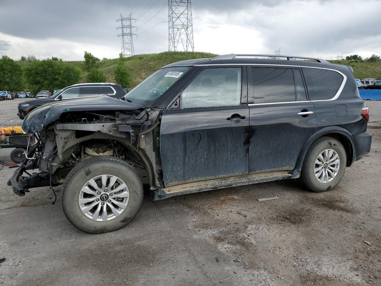 2022 Nissan Armada S for Sale in Littleton, CO - Front End