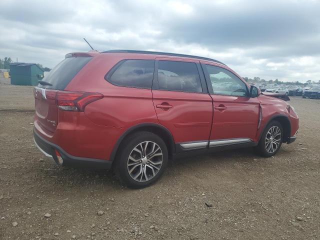  MITSUBISHI OUTLANDER 2016 Czerwony