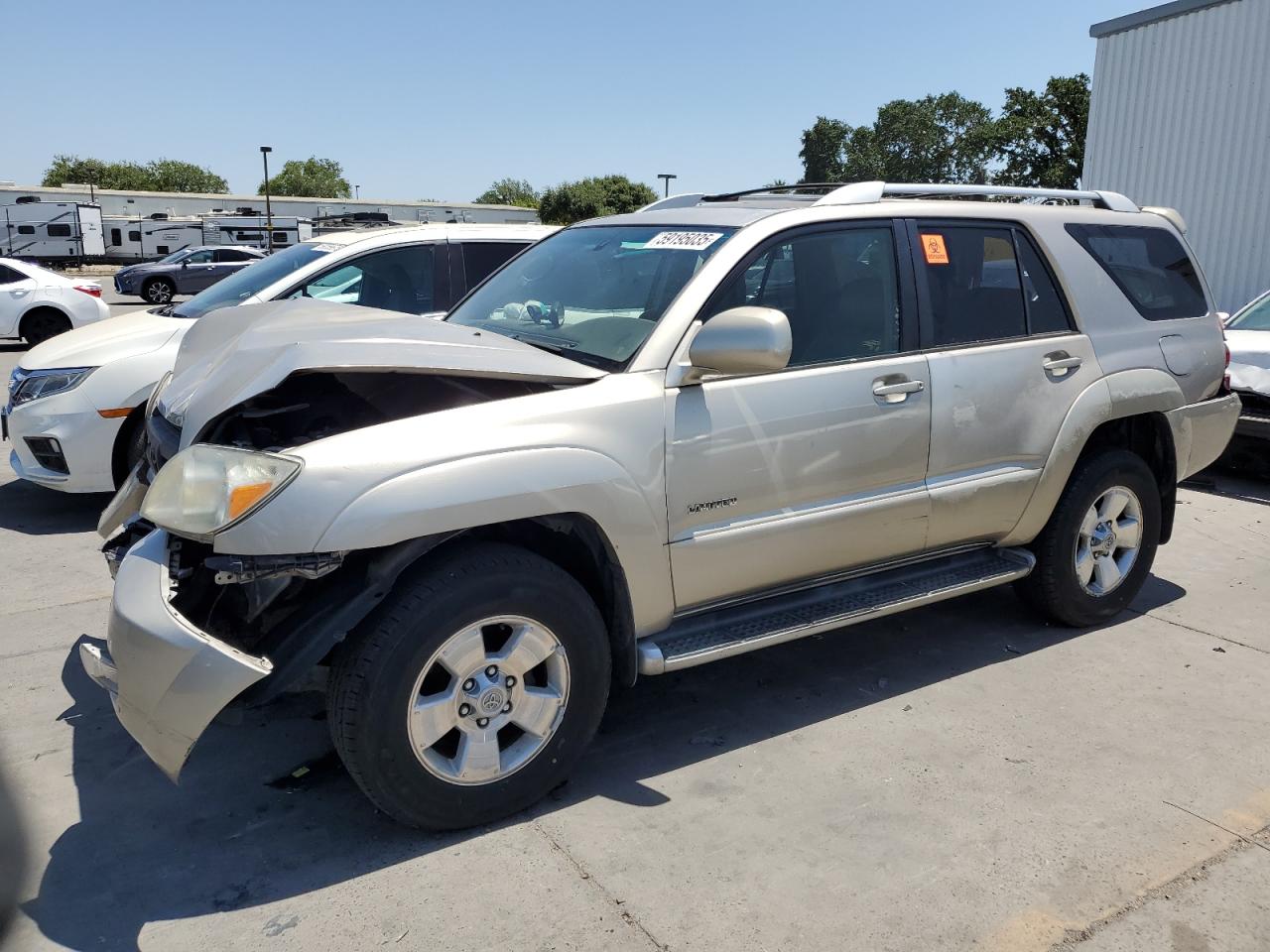 2003 Toyota 4Runner Limited zu verkaufen in Sacramento, CA - Front End
