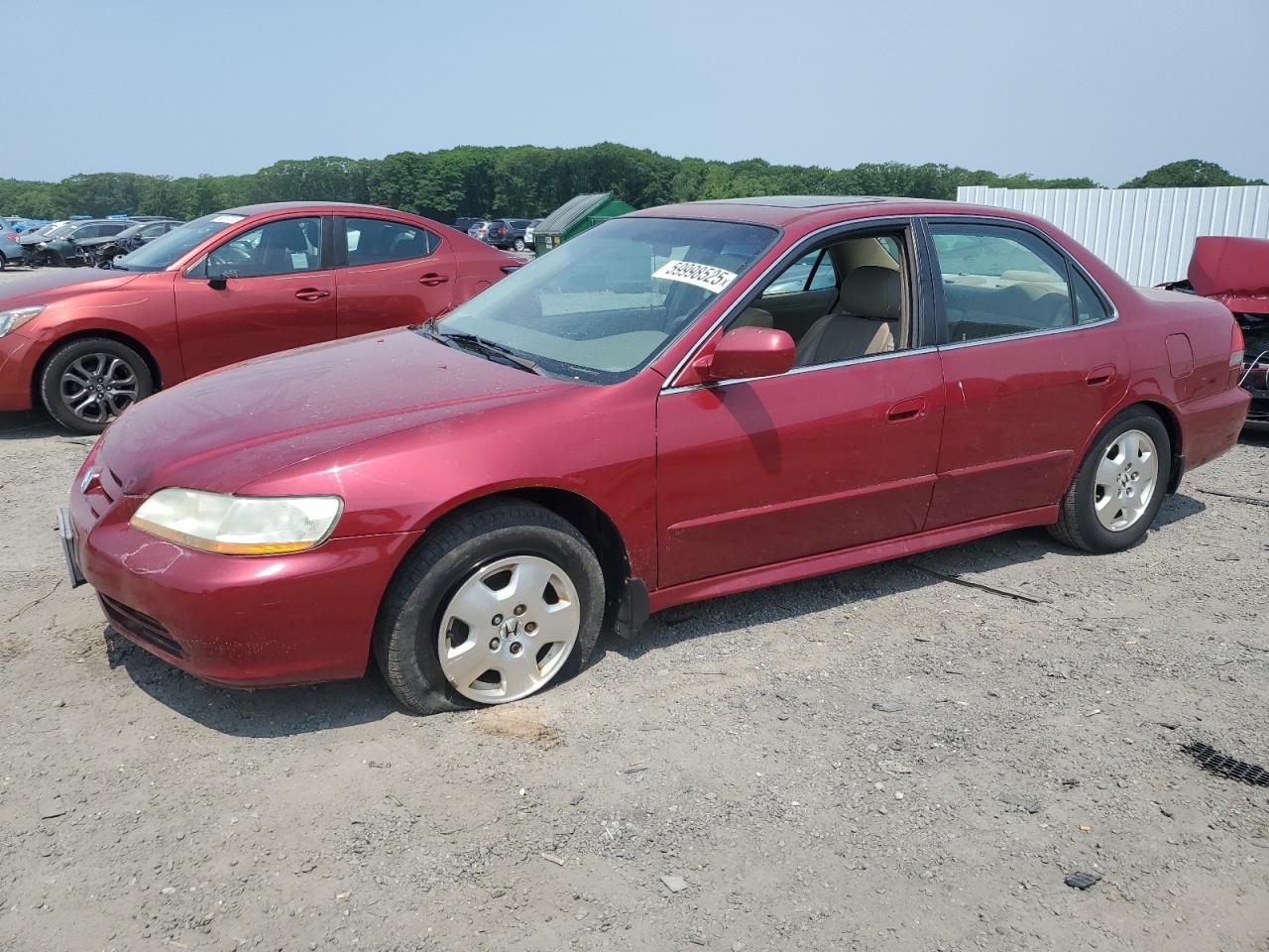 2001 Honda Accord Ex на продаже в Assonet, MA - Normal Wear