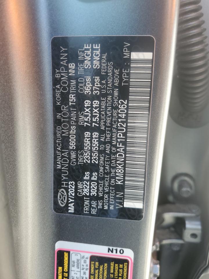 2023 Hyundai Ioniq 5 Sel VIN: KM8KNDAF1PU214062 Lot: 61951945