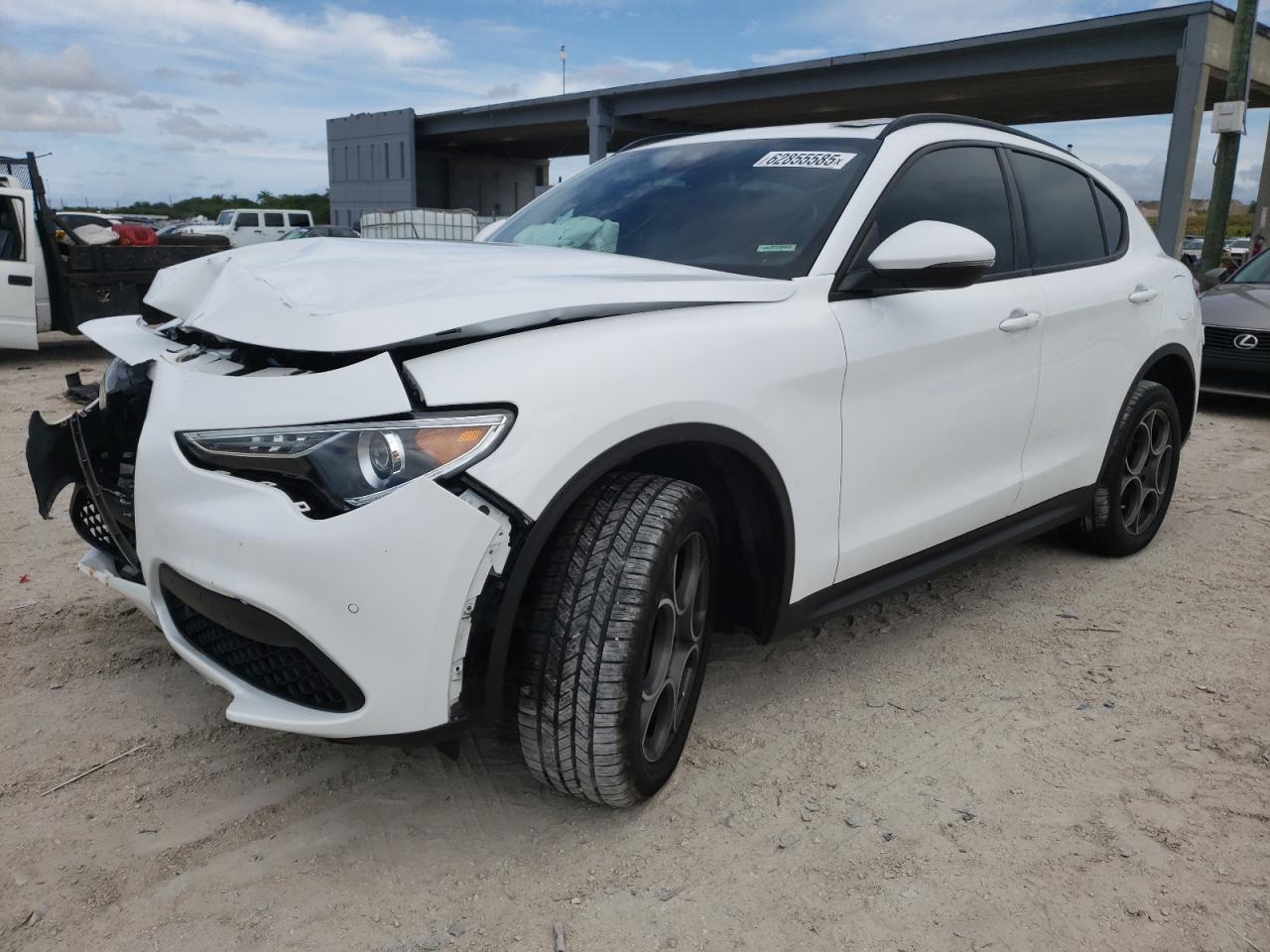 ALFA ROMEO STELVIO 2022 VIN ZASPAJAN9N7D37249
