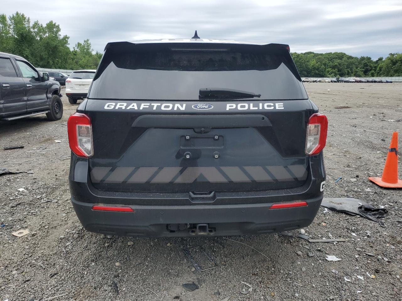 2021 Ford Explorer Police Interceptor VIN: 1FM5K8AW0MNA09643 Lot: 62646035