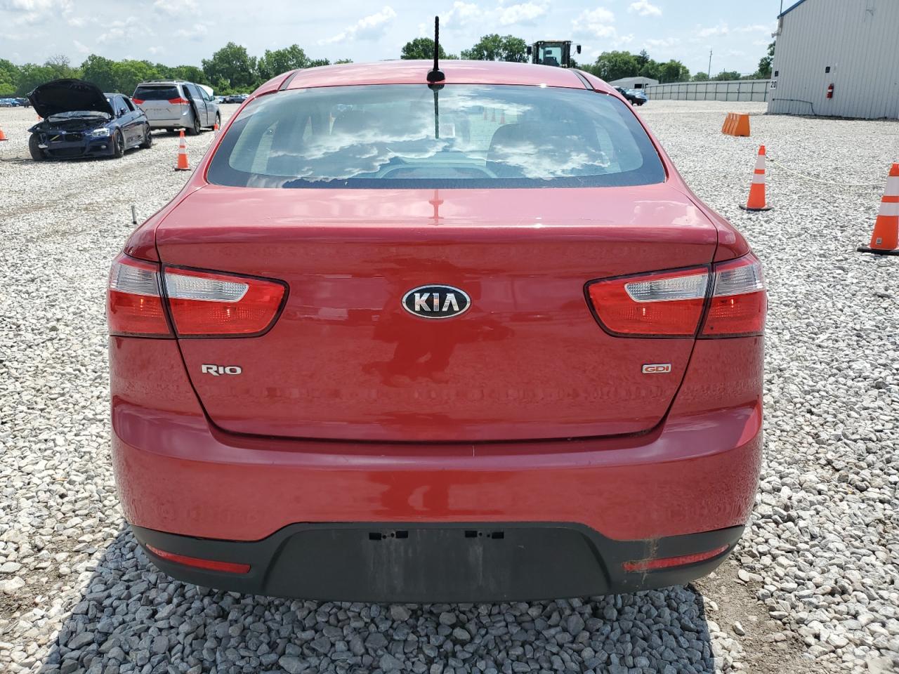 2015 Kia Rio Lx VIN: KNADM4A30F6489797 Lot: 61779805