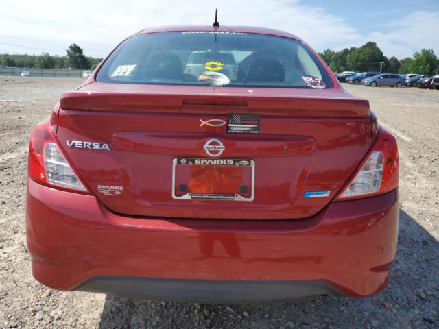  NISSAN VERSA 2015 Red