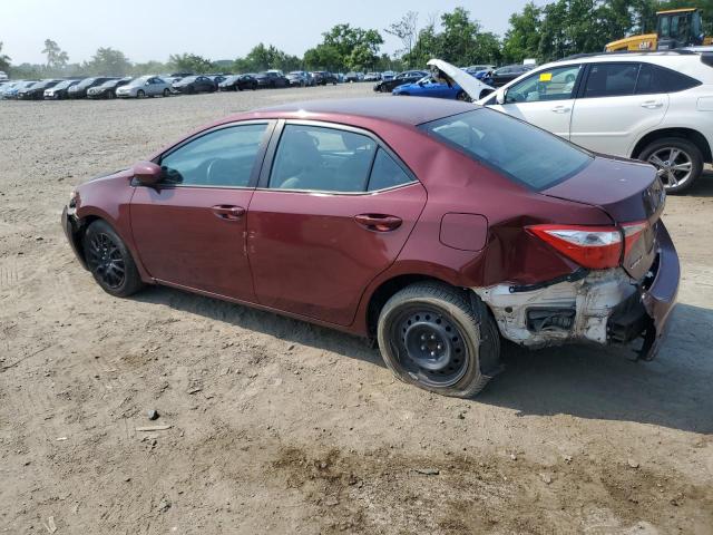  TOYOTA COROLLA 2014 Burgundy