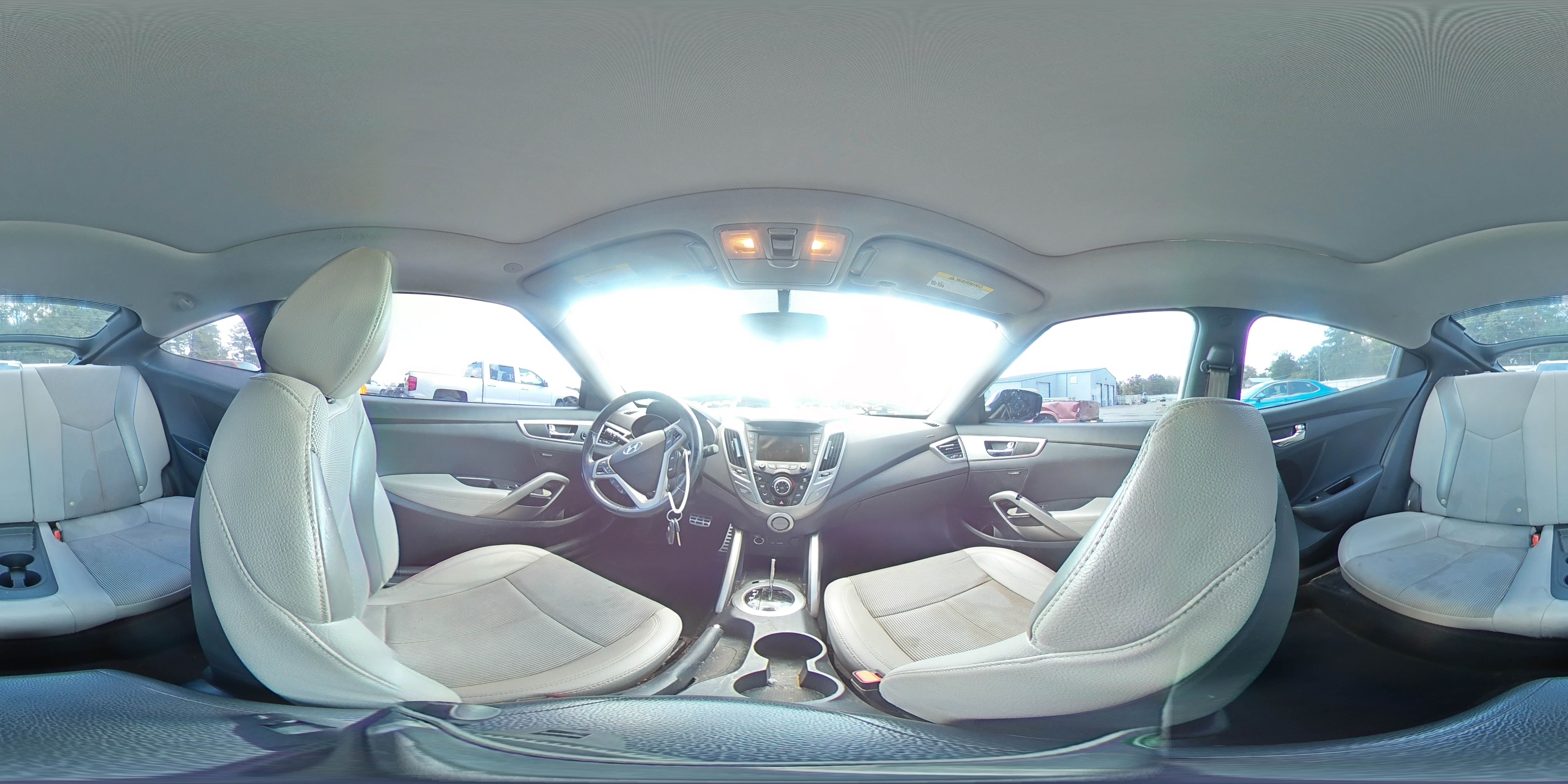2014 Hyundai Veloster VIN: KMHTC6AD1EU206612 Lot: 61544515
