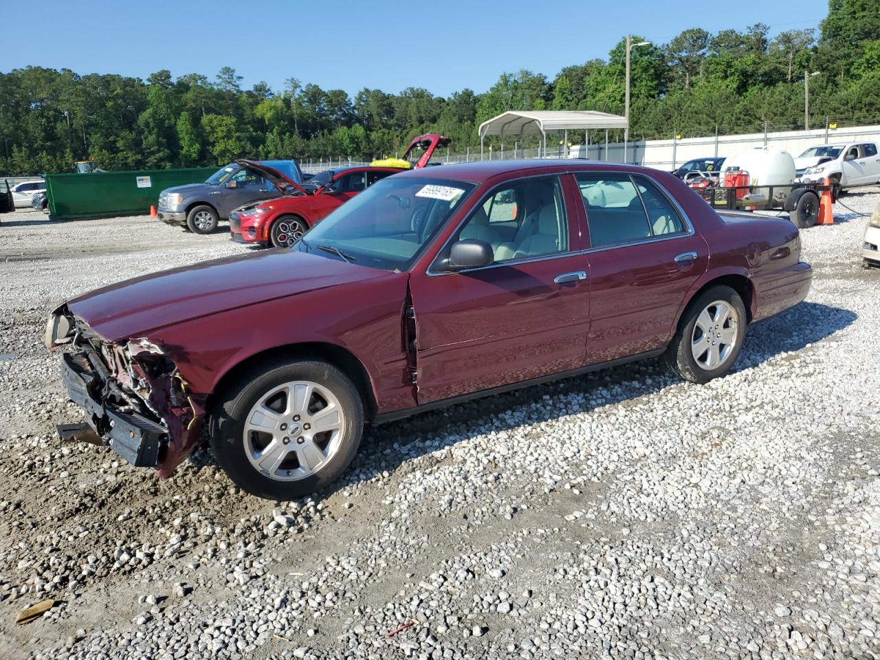 2008 Ford Crown Victoria Police Interceptor на продаже в Ellenwood, GA - Front End