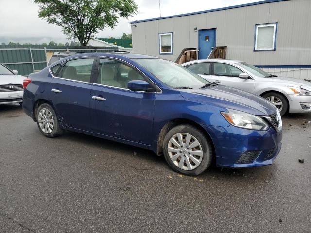  NISSAN SENTRA 2016 Granatowy