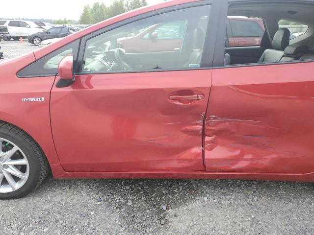 Crossovers TOYOTA PRIUS 2014 Czerwony