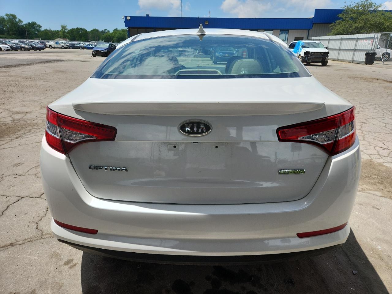 2012 Kia Optima Hybrid VIN: KNAGM4AD3C5012370 Lot: 62053035